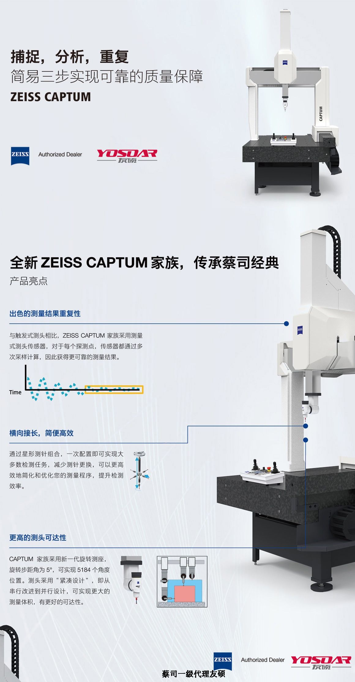 云南蔡司三坐标CAPTUM
